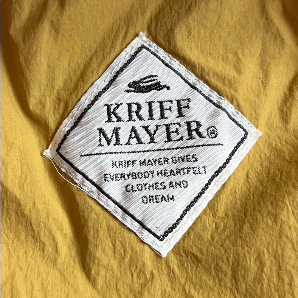 KRIFF MAYER M/L Japan Colorblock Sherpa Fleece Jacket reversible mens